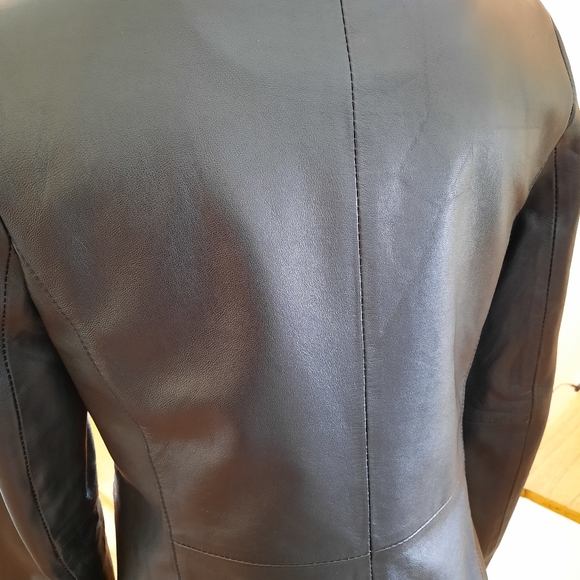 Lady Hathaway leather jacket/blazer - Picture 6 of 14